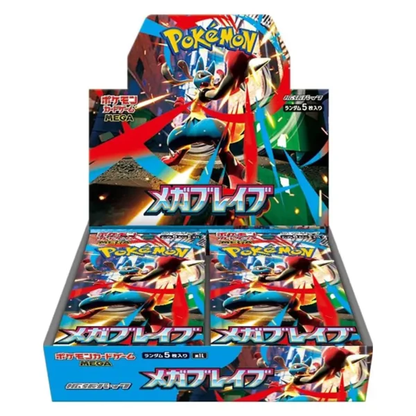 [preorder] pokemon mega brave booster box