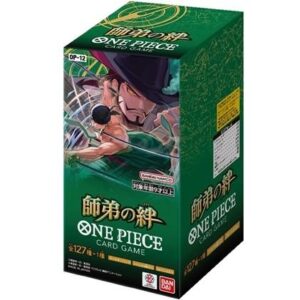 japanese one piece op12 legacy of the master booster box
